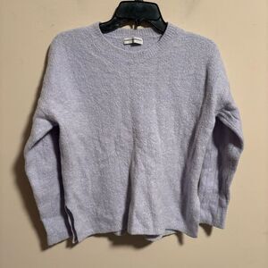Pure Cashmere NYC Purple Lilac Sweater- Size Medium